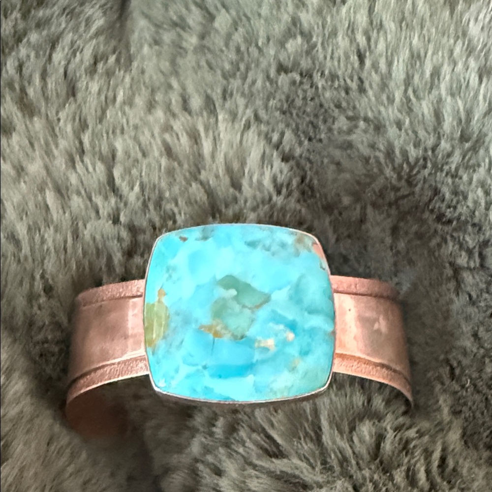 Jay King Sterling Silver Bracelet with Turquoise Stone
